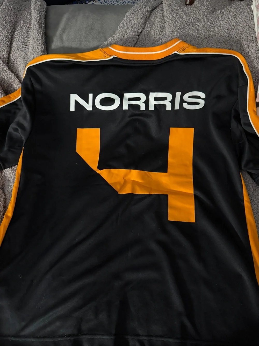 Hollister Co. x McLaren Racing Lando Norris LN4 graphic jersey